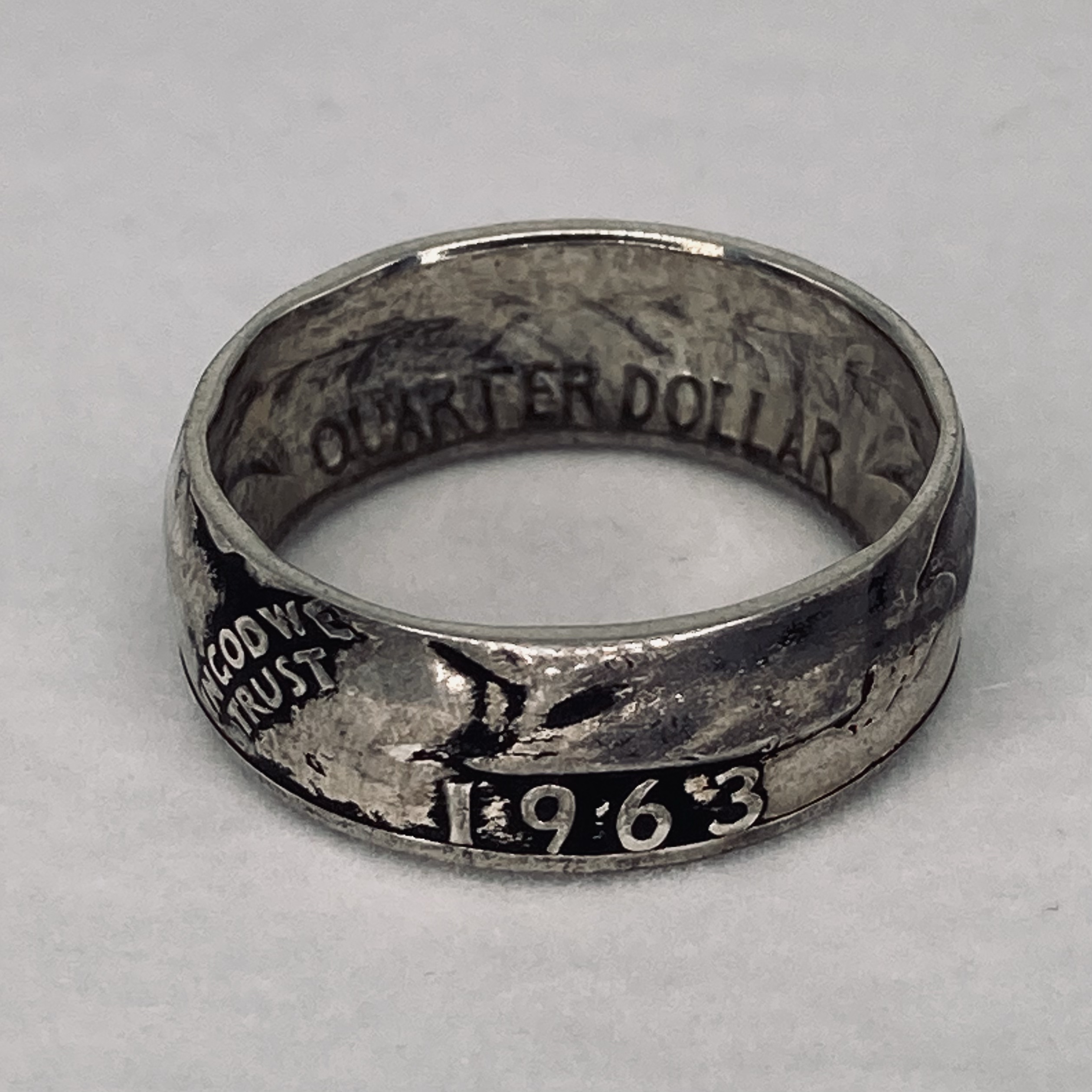 Custom Quarter Coin Rings - Jewelers Loupe St George, Utah