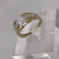 Cubic Zirconia Ring- Estate Piece - Image 2