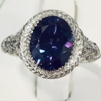 Custom Alexandrite Ring - Image 2