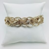 Leaf Wreath Design Bracelet