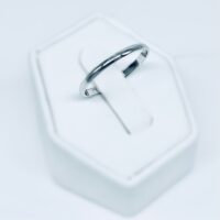 Estate White Gold Band