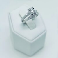 Diamond Wedding Set-New Antique Style - Image 2