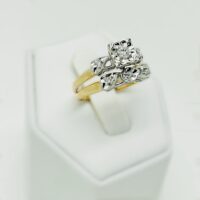 Diamond Wedding Set-New Antique Style - Image 2